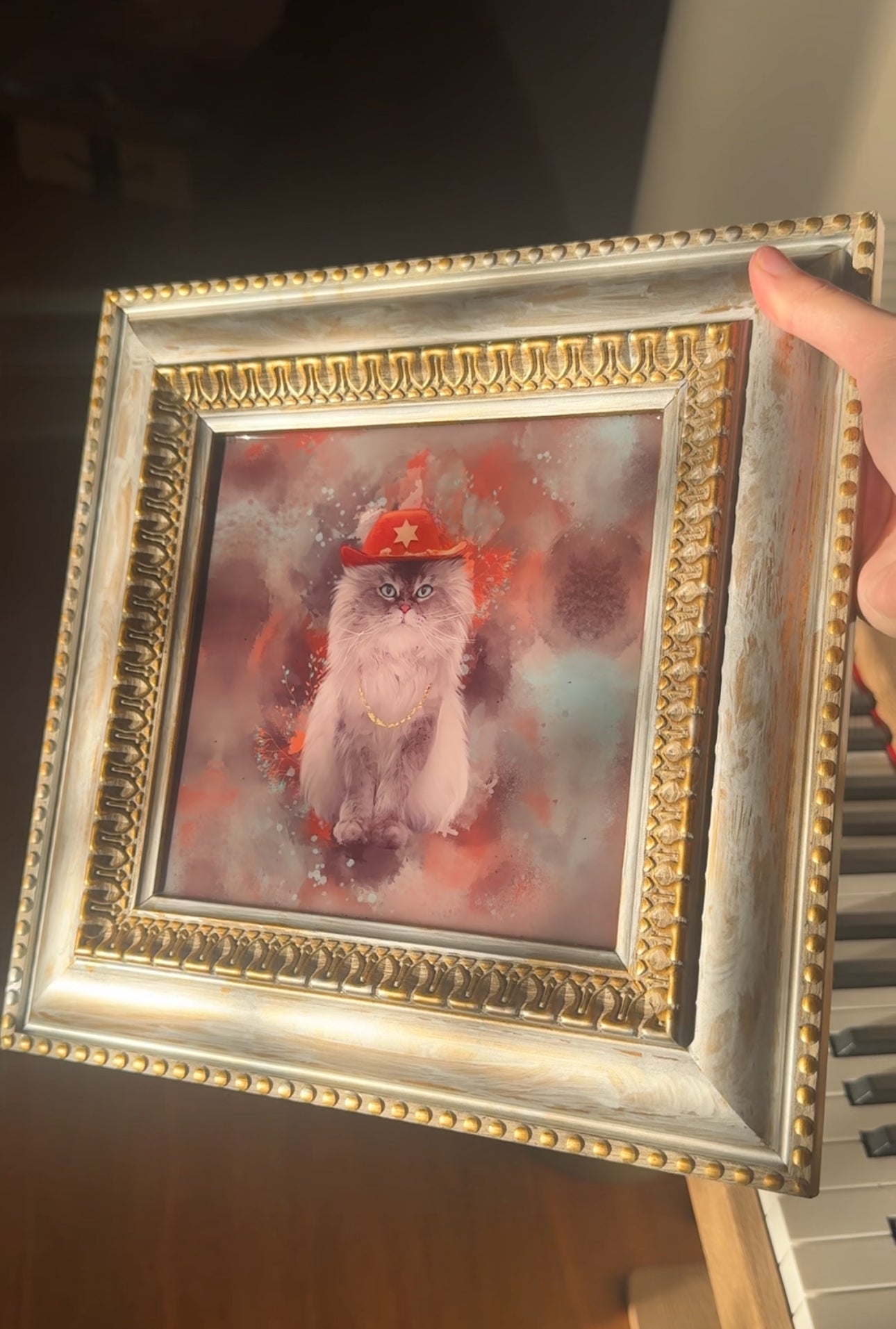Resin Thrifted Frame