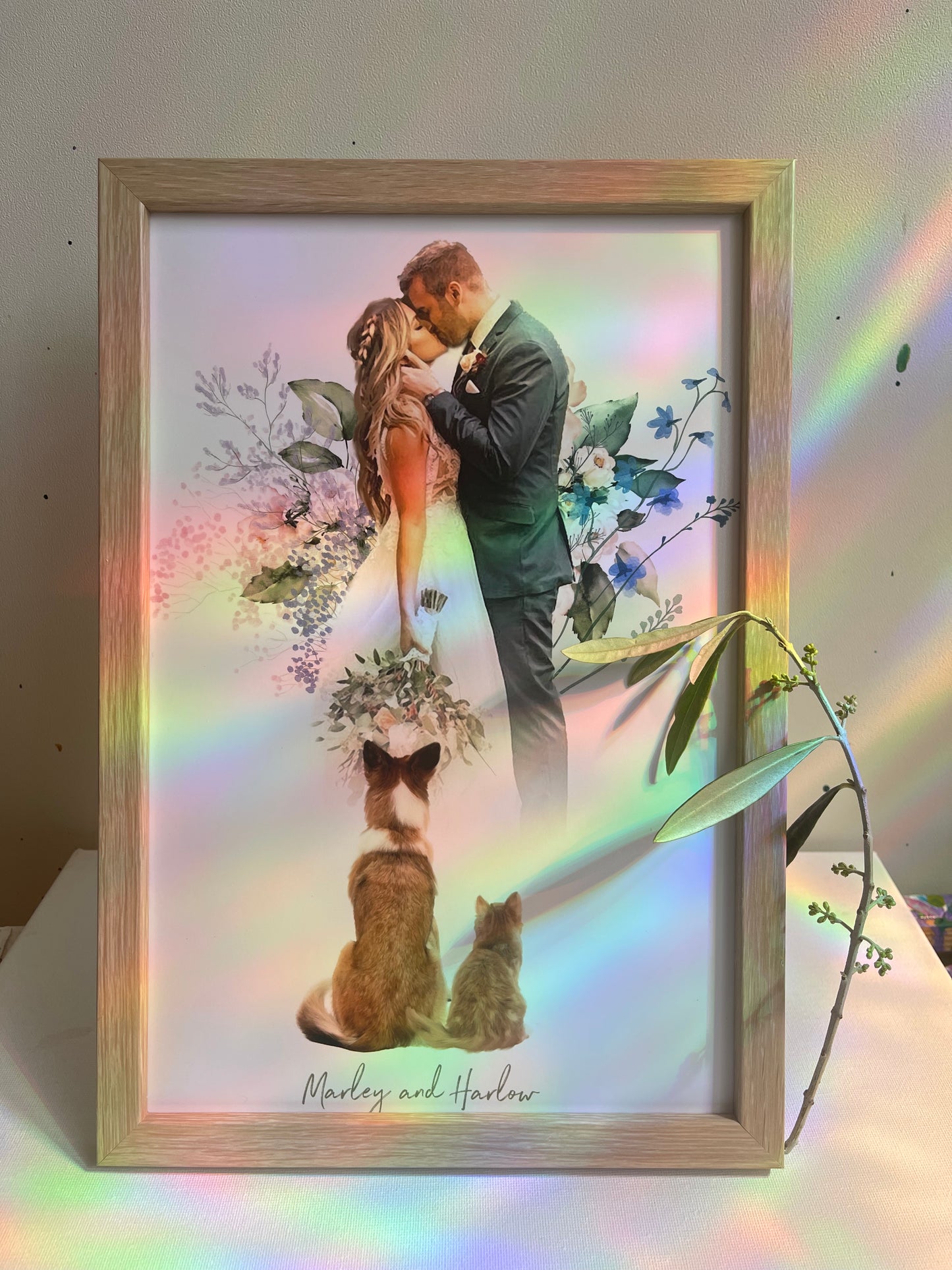 Custom Wedding Frames Print